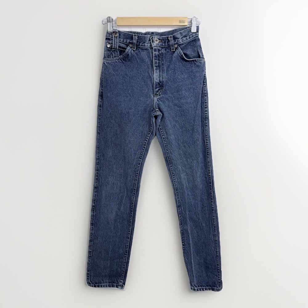 Vintage 80s 90s Lee USA Made Mom Jeans 28x32 High Rise Tapered Denim Union Made